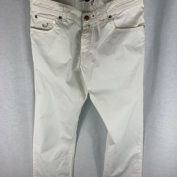 Jacob Cohen White J620 Comfort Jean - Picture 1 of 11